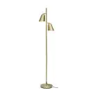 It's about RoMi Lampadaires Salon Bremen Fer Dorée | Convient pour 2x E27 